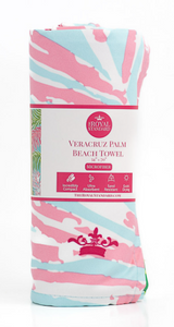Veracruz Pink Beach Towel