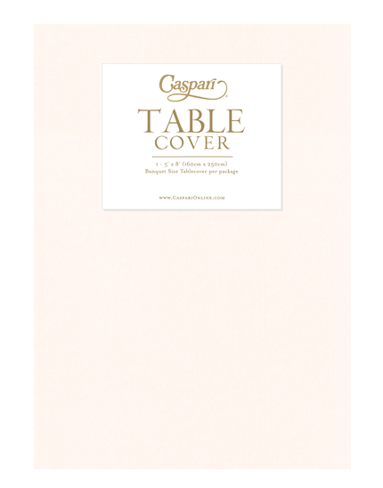 Ivory Paper Linen Table Cover