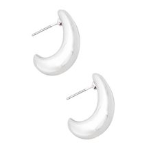 Silver Teardrop Earrings