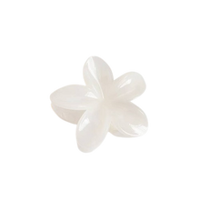 Ivory Candy Flower Hair Clip