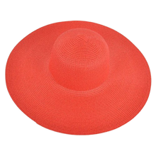 Beige Wide Brim Floppy Hat