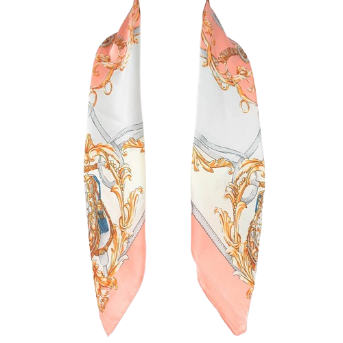 Pink Katherine Square Scarf