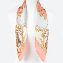 Pink Katherine Square Scarf