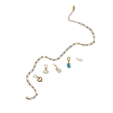 Love and Pearls Charm Necklace