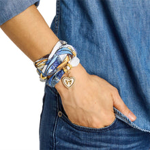 Blue Scarf Necklace