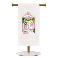 Christmas House Hand Towel