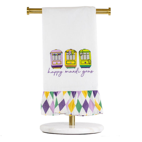 Streetcar Ruffle Hand Towel