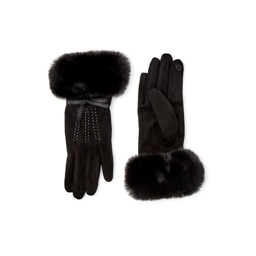 Black Cashmere Feel Gloves