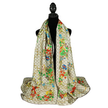 Taupe Elegant Silky Scarf