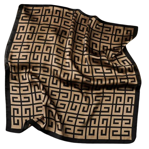 Geometric Square Scarf