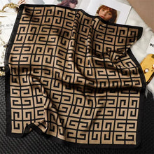 Geometric Square Scarf
