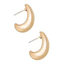 Gold Teardrop Earrings