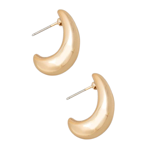 Gold Teardrop Earrings