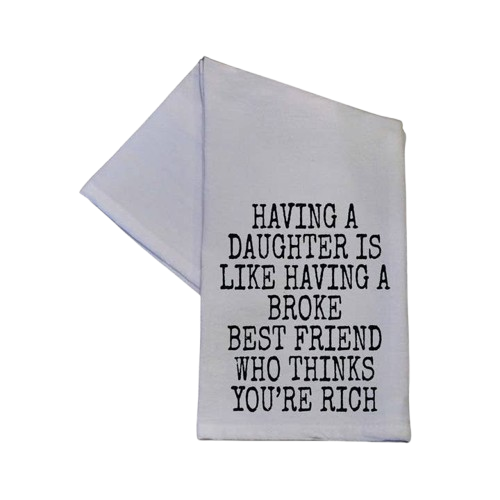 Daughter Best Friend Hand Towel