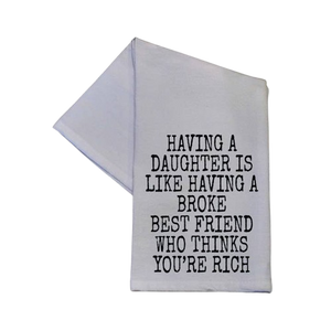Daughter Best Friend Hand Towel