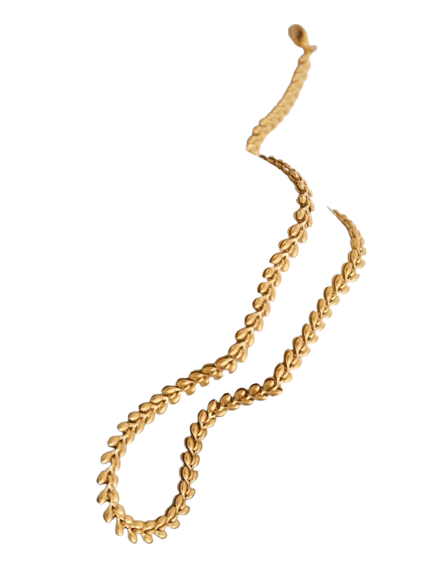 18k Wheat Chain Necklace