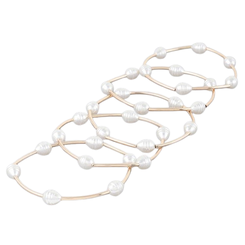 Pearl Shell Tube Bracelet