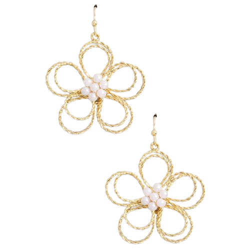 Pearl Cluster Flower Dangle