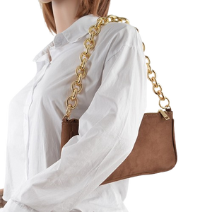 Olive Micro Suede Bag