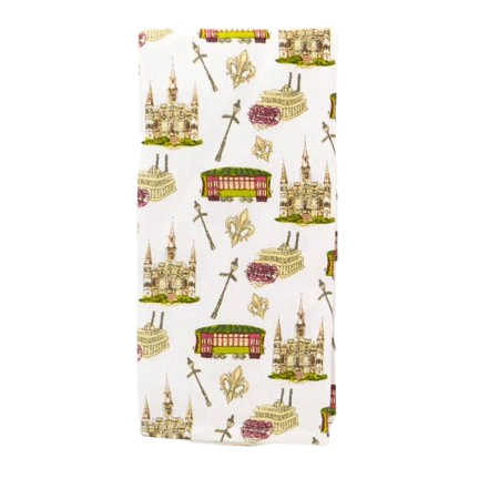 Nola Themed Hand Towel