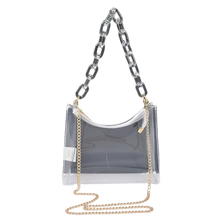 Clear Chain Shoulder Bag