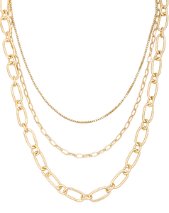 Assorted Oval Chain Necklace