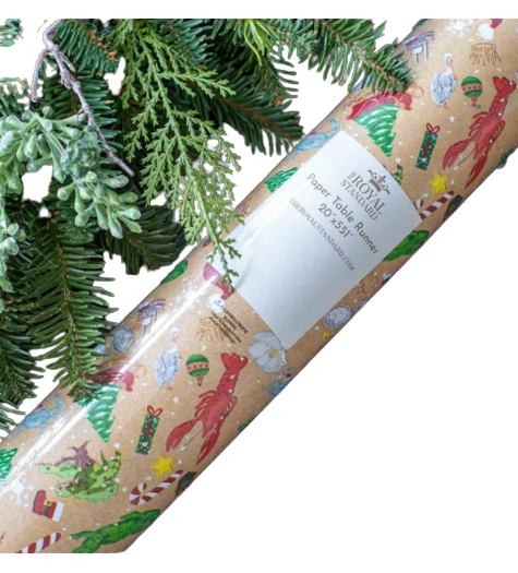 Cajun Christmas Table Runner