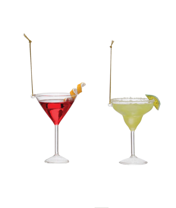 Red Cosmo / Margarita Ornament