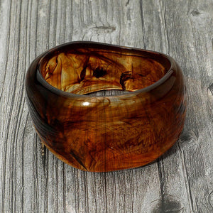 Tortoise Acrylic Bangle