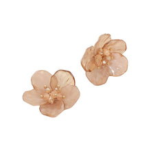 Mocha Mini Flower Studs