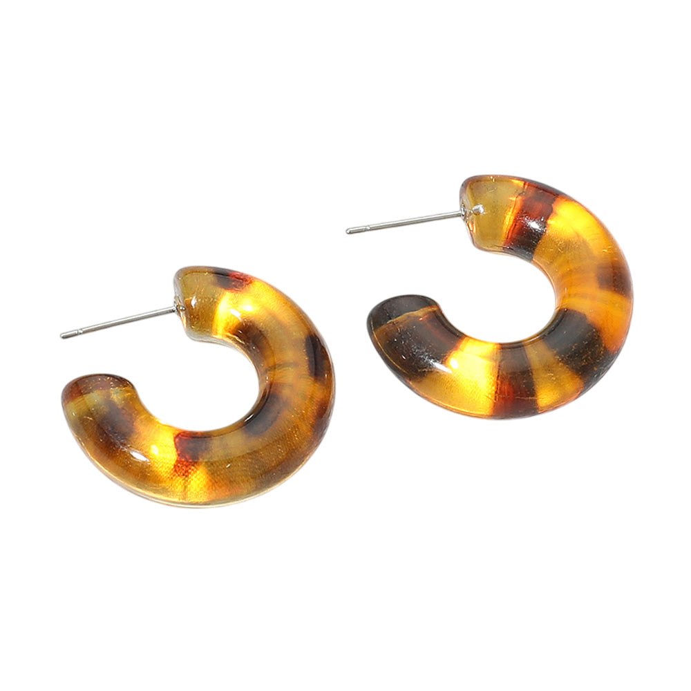Chunky Tortoise Hoop