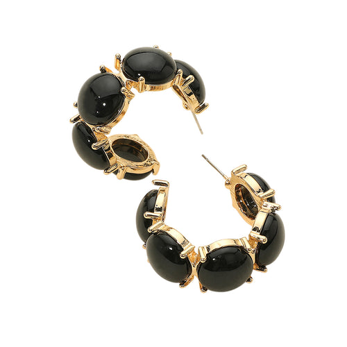 Black Emma Hoop