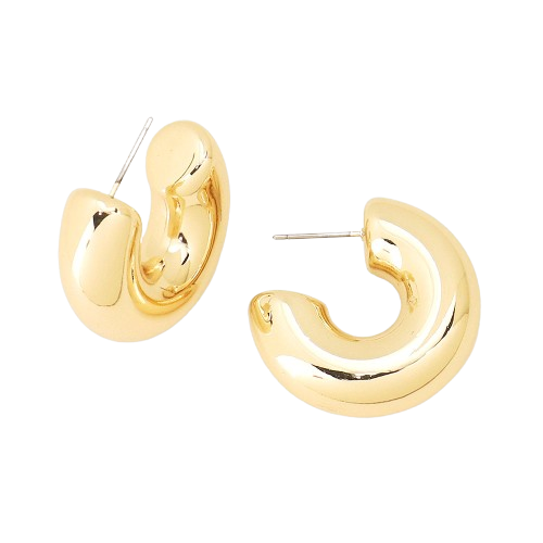 Gold Emma Hoop