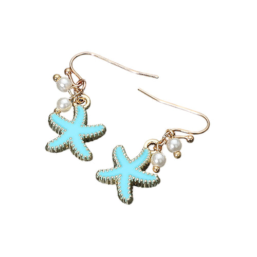 Starfish Dangle Earrings