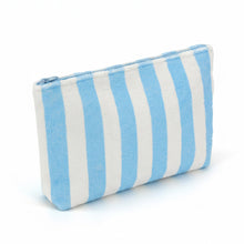 Blue Striped Pouch
