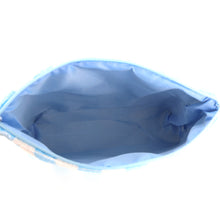 Blue Striped Pouch