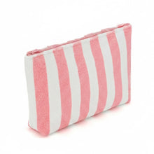 Pink Striped Pouch