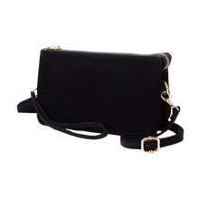 Black Multicompartment Purse