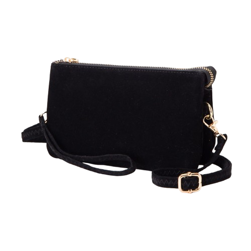 Black Multicompartment Purse