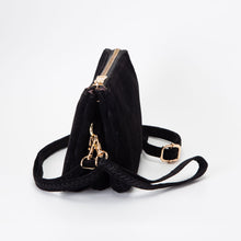 Black Multicompartment Purse