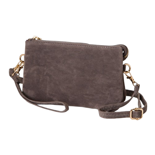 Grey Multi Compartment Purse