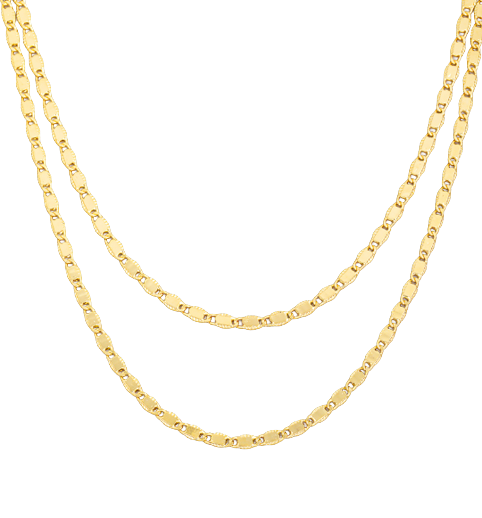 Gold Mariner Link Necklace