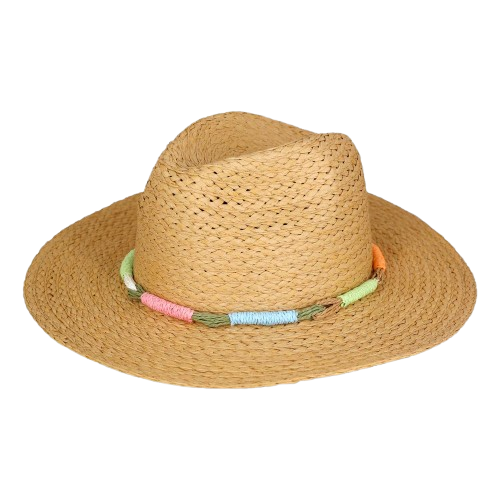 Multicolor Straw Hat