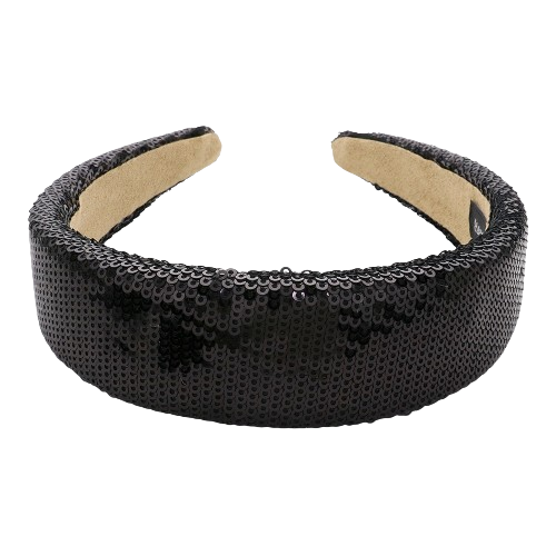 Black Sequin Headband