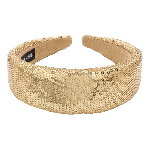 Gold Sequin Headband