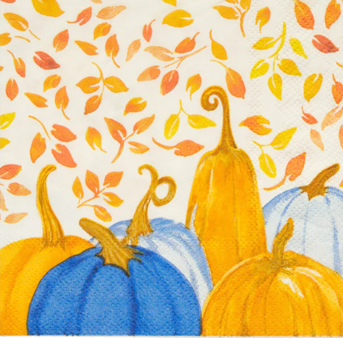 Harvest Blues Cocktail Napkin