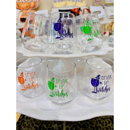 Set of 3 Drink Up Witches