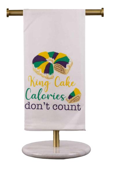 King Cake Calories Towel