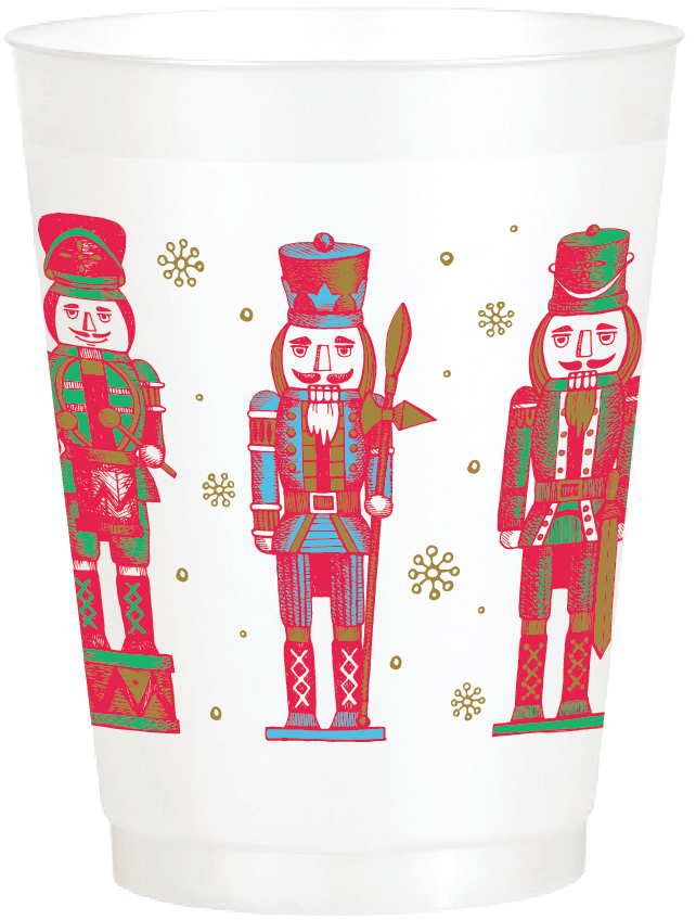 Nutcracker Frosted Cups