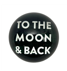 Moon and Back Paperweight